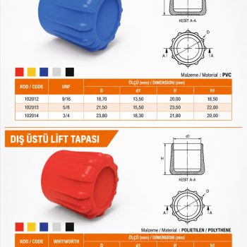Dış Üstü Lift Tapası