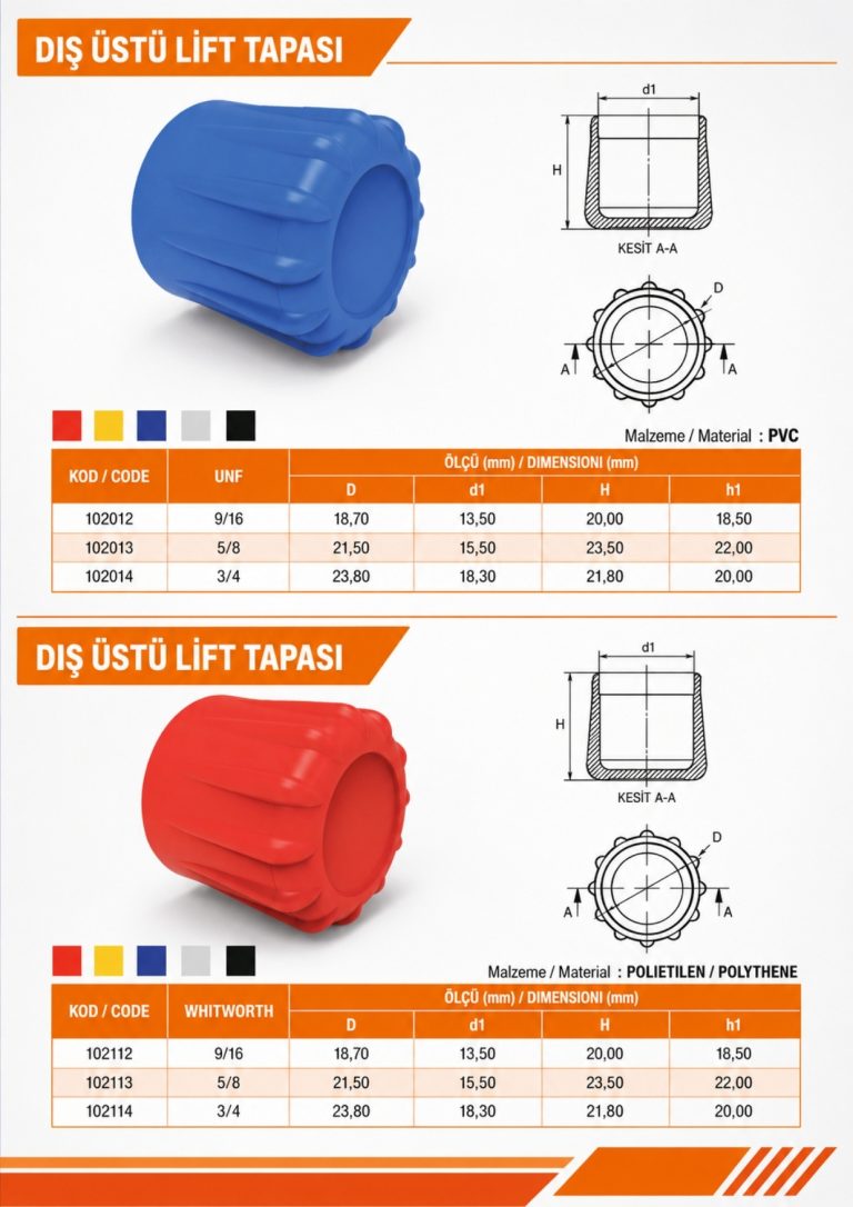 Dış Üstü Lift Tapası