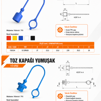 Toz Kapağı Yumuşak